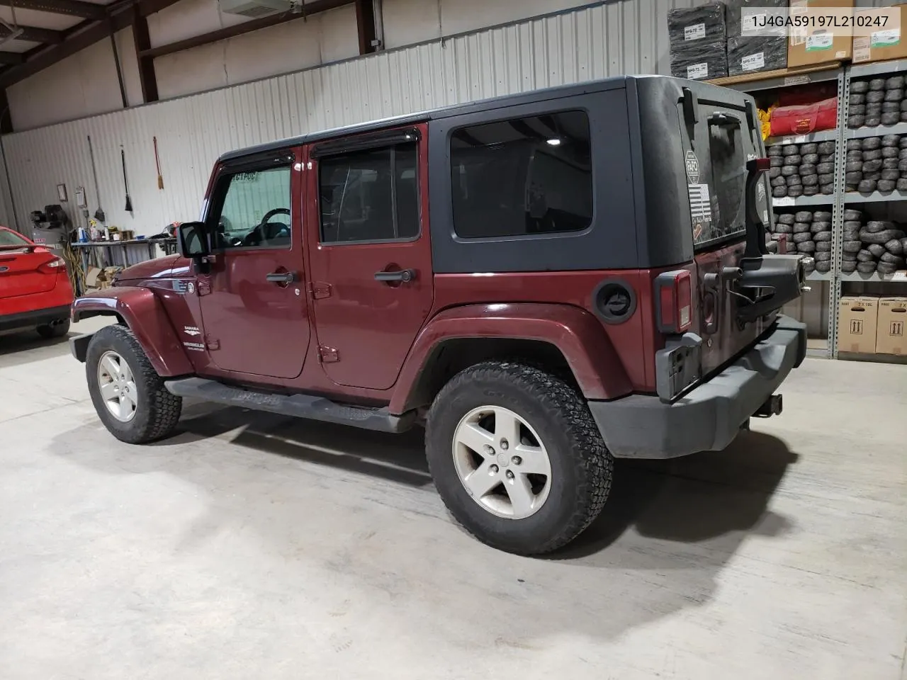 2007 Jeep Wrangler Sahara VIN: 1J4GA59197L210247 Lot: 50475764