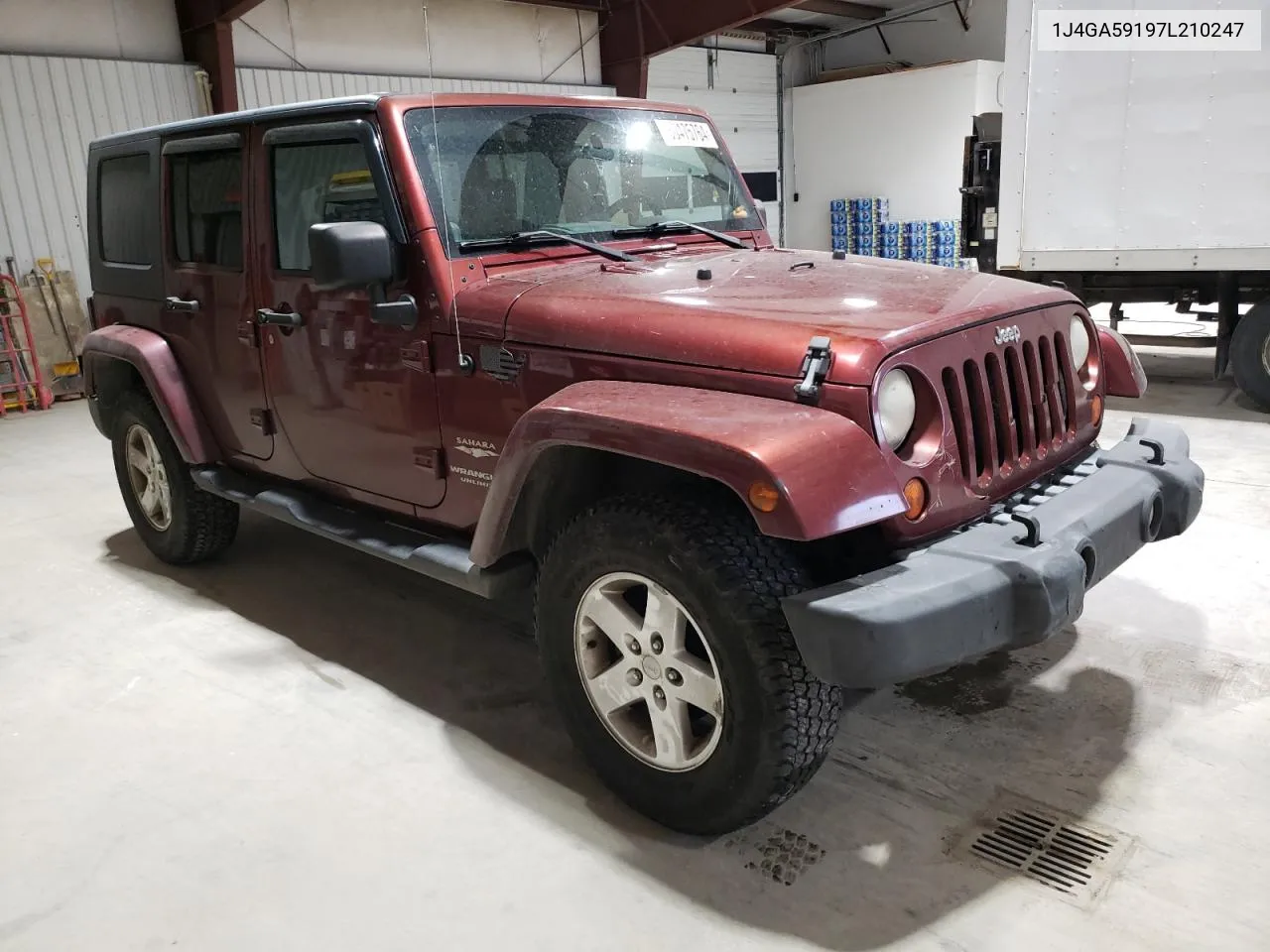 2007 Jeep Wrangler Sahara VIN: 1J4GA59197L210247 Lot: 50475764