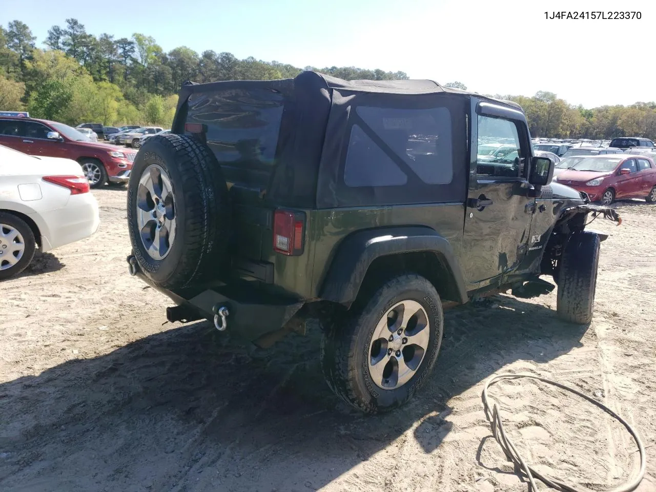 1J4FA24157L223370 2007 Jeep Wrangler X