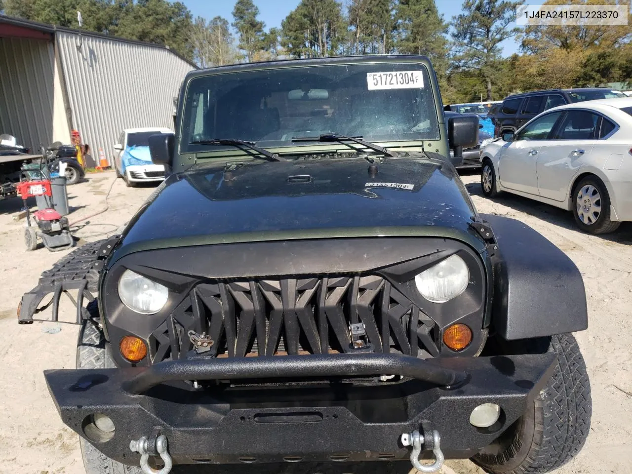 2007 Jeep Wrangler X VIN: 1J4FA24157L223370 Lot: 51721304