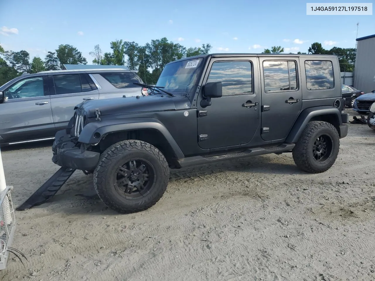 1J4GA59127L197518 2007 Jeep Wrangler Sahara