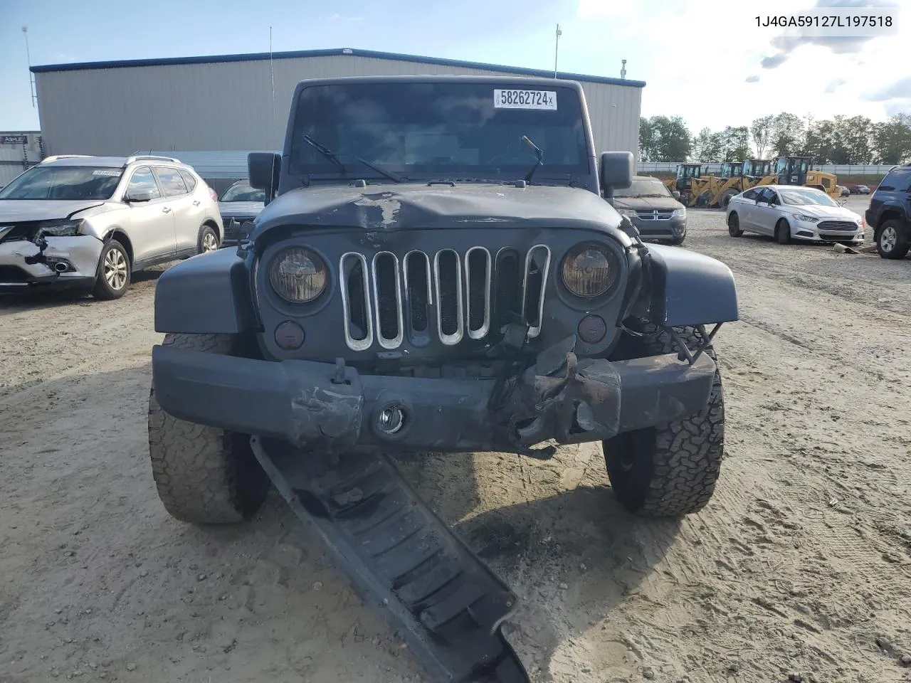 2007 Jeep Wrangler Sahara VIN: 1J4GA59127L197518 Lot: 58262724