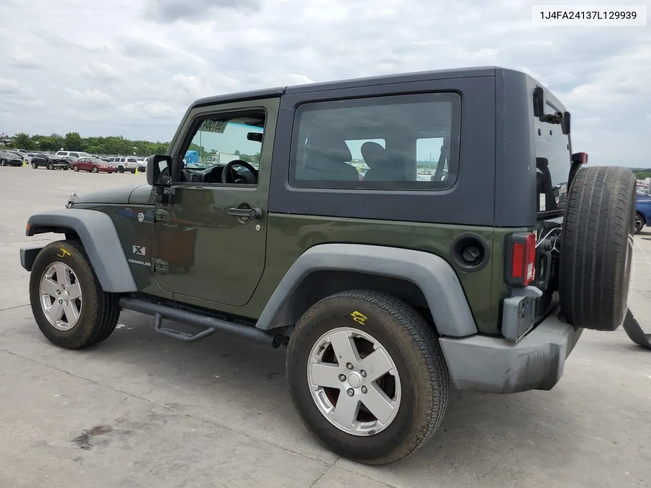 2007 Jeep Wrangler X VIN: 1J4FA24137L129939 Lot: 59706414