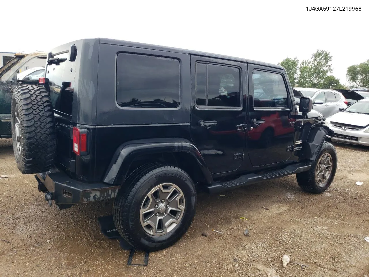 2007 Jeep Wrangler Sahara VIN: 1J4GA59127L219968 Lot: 59912994