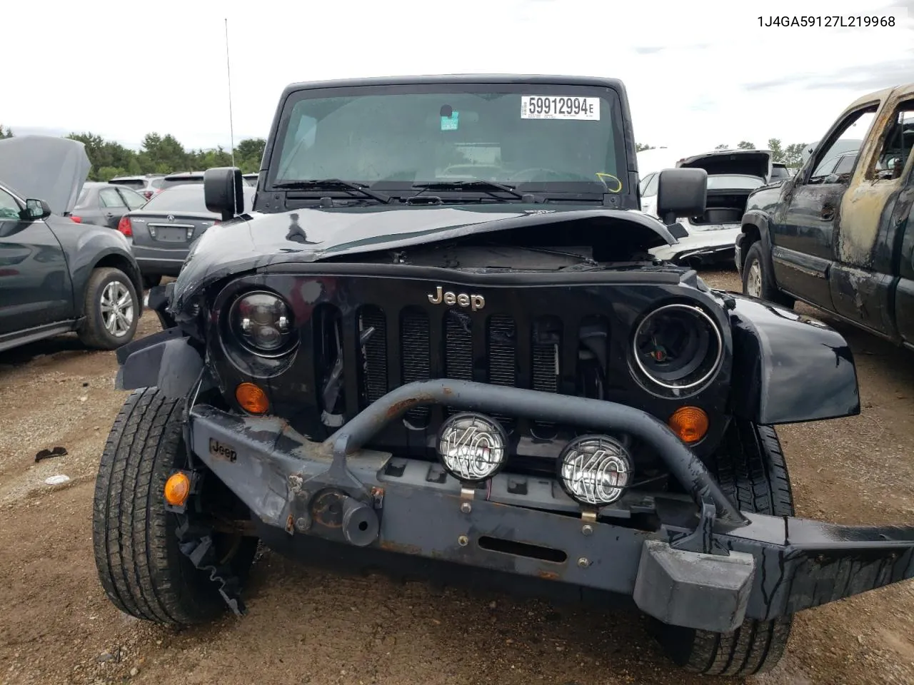 1J4GA59127L219968 2007 Jeep Wrangler Sahara