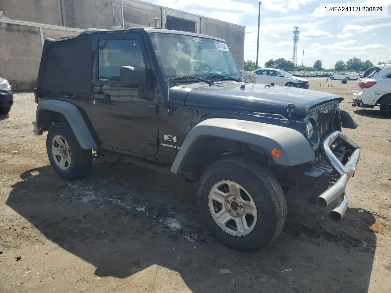 2007 Jeep Wrangler X VIN: 1J4FA24117L230879 Lot: 60001884