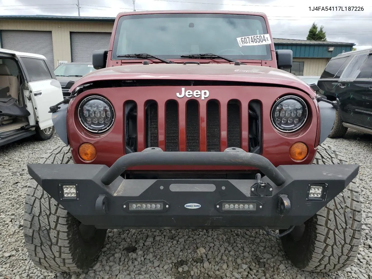 2007 Jeep Wrangler Sahara VIN: 1J4FA54117L187226 Lot: 60746504