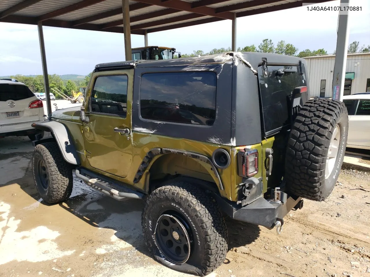 1J4GA64107L170881 2007 Jeep Wrangler Rubicon