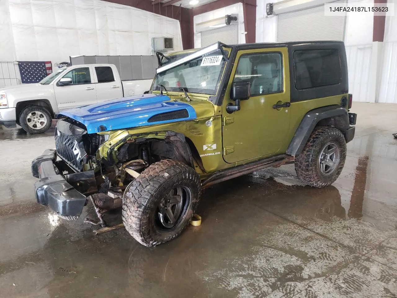 1J4FA24187L153623 2007 Jeep Wrangler X