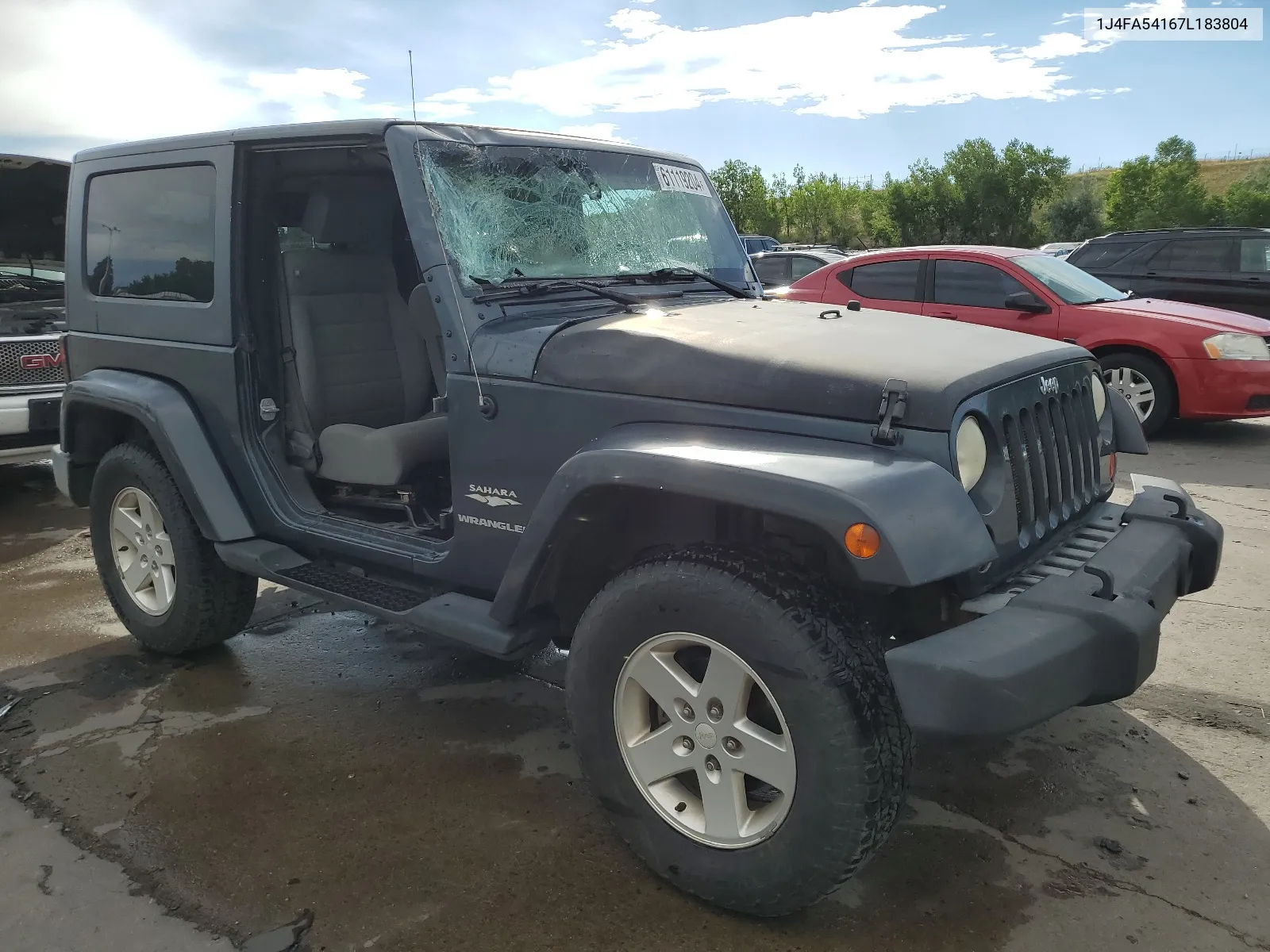 1J4FA54167L183804 2007 Jeep Wrangler Sahara