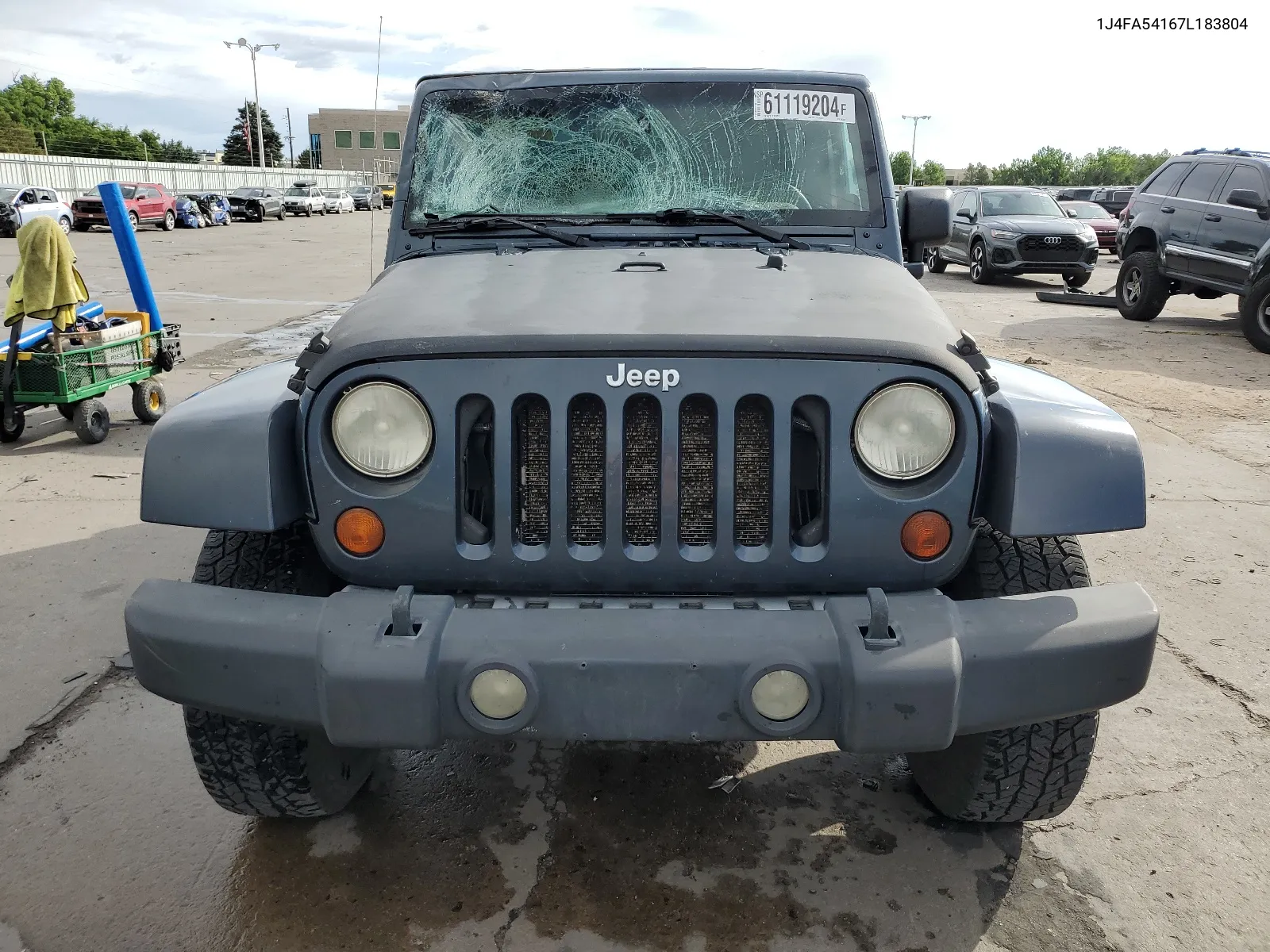 1J4FA54167L183804 2007 Jeep Wrangler Sahara