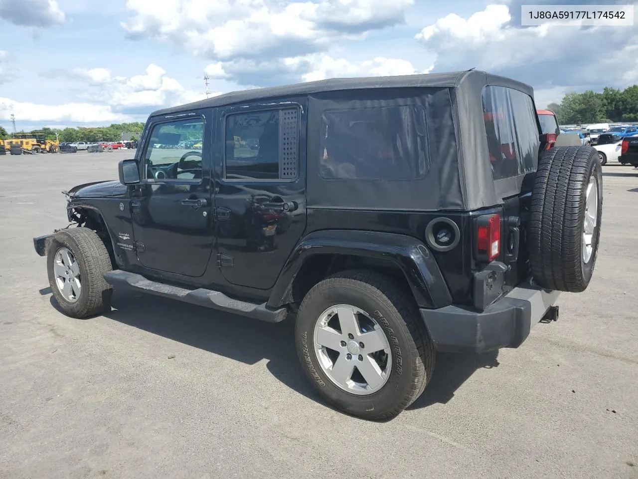 2007 Jeep Wrangler Sahara VIN: 1J8GA59177L174542 Lot: 61478284