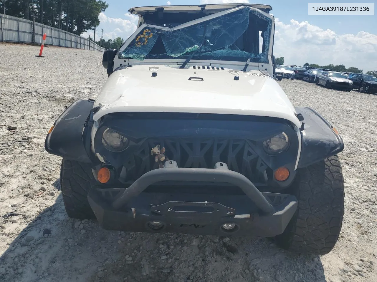 2007 Jeep Wrangler X VIN: 1J4GA39187L231336 Lot: 61492404