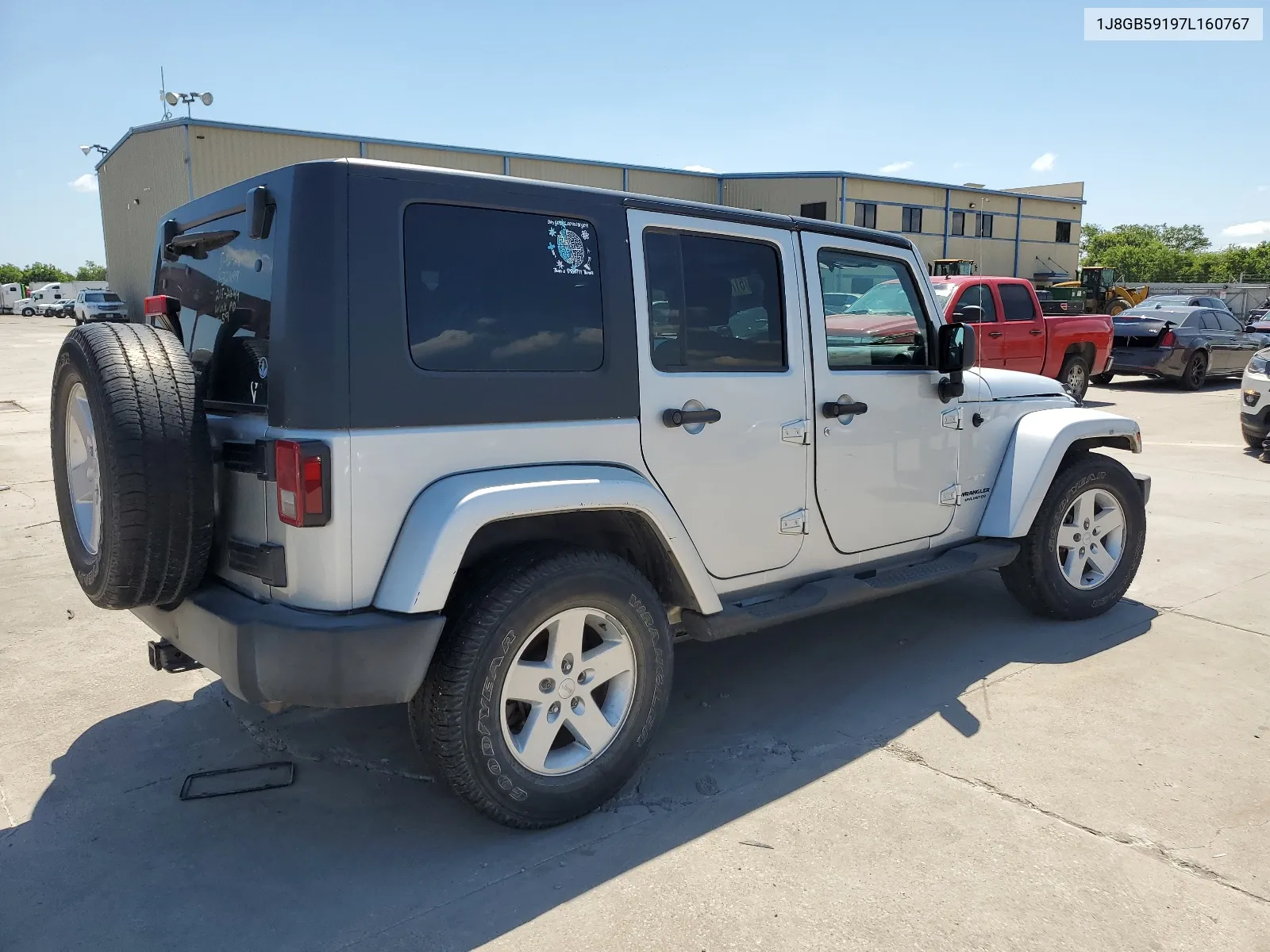 1J8GB59197L160767 2007 Jeep Wrangler Sahara