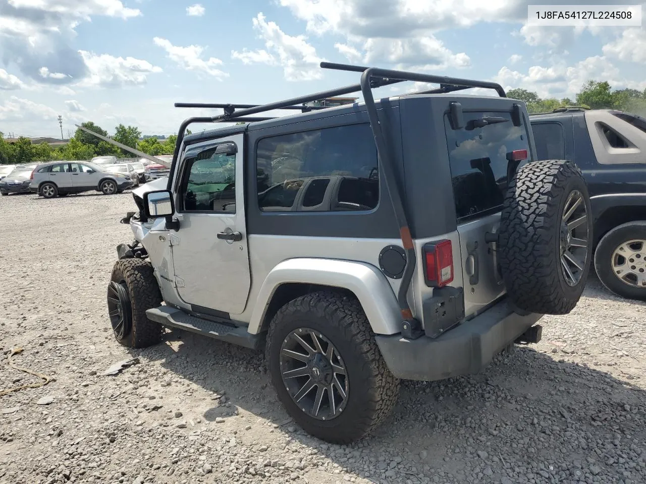 2007 Jeep Wrangler Sahara VIN: 1J8FA54127L224508 Lot: 61937284