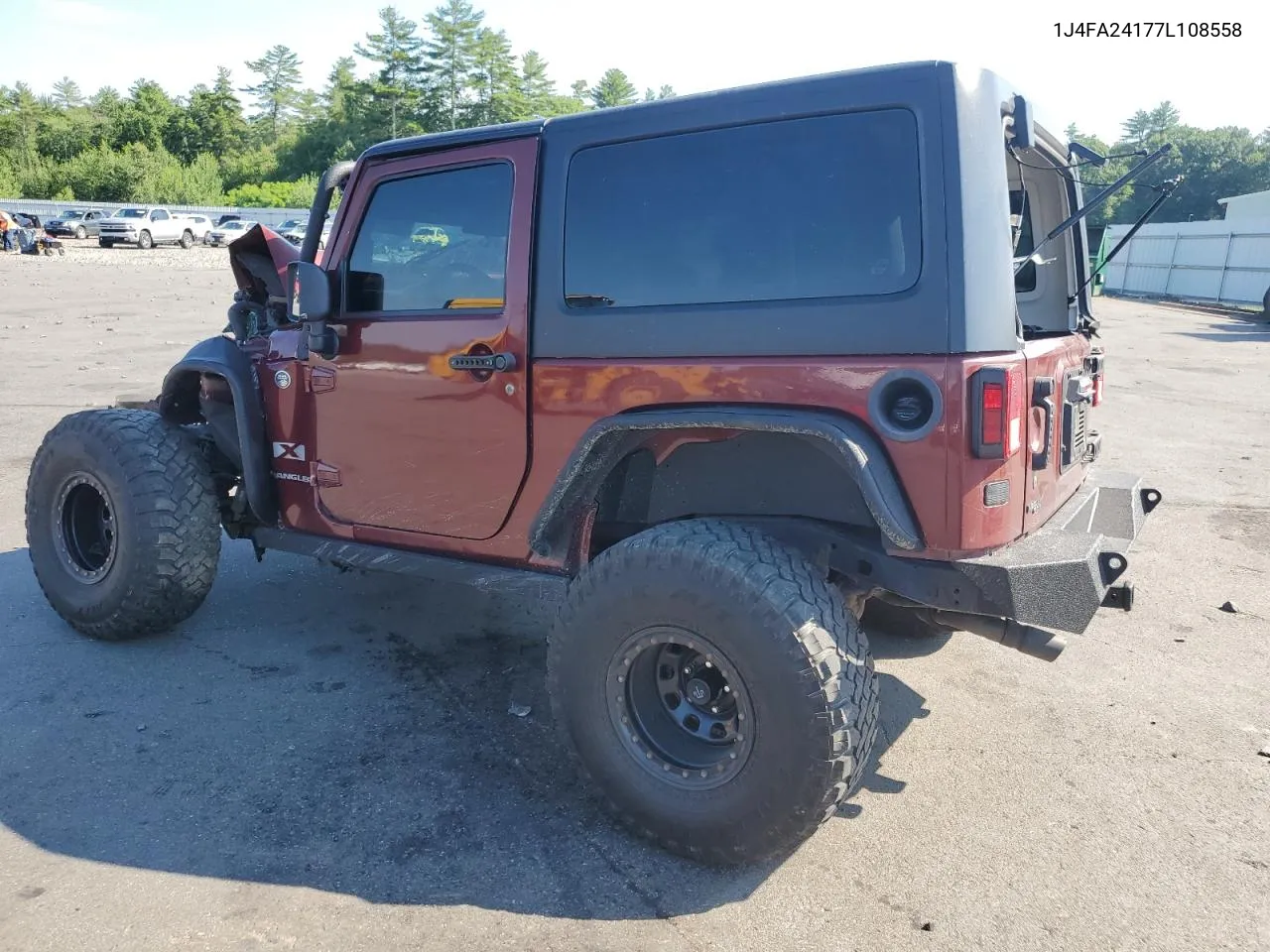 2007 Jeep Wrangler X VIN: 1J4FA24177L108558 Lot: 61989754