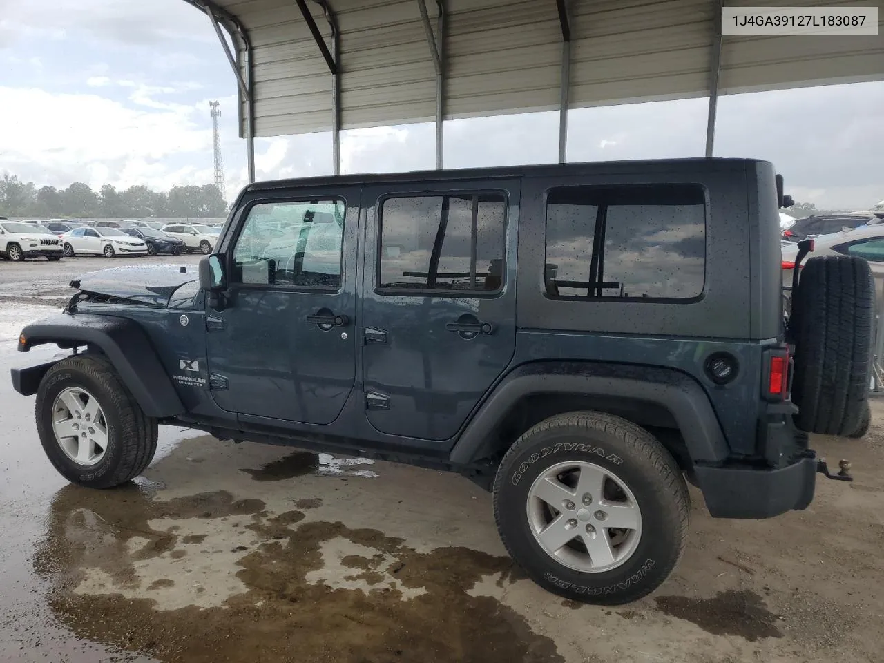 2007 Jeep Wrangler X VIN: 1J4GA39127L183087 Lot: 62080904