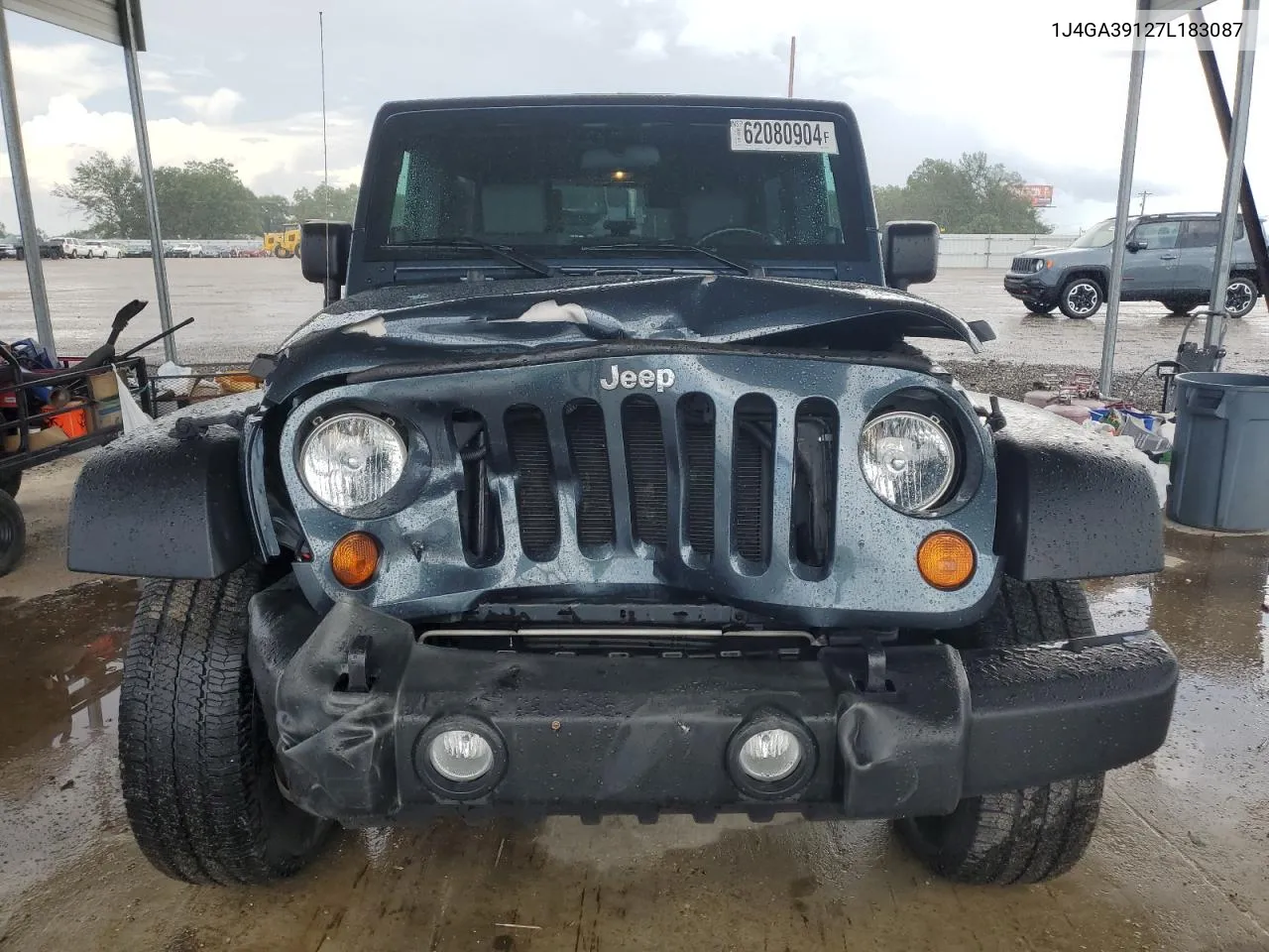 2007 Jeep Wrangler X VIN: 1J4GA39127L183087 Lot: 62080904