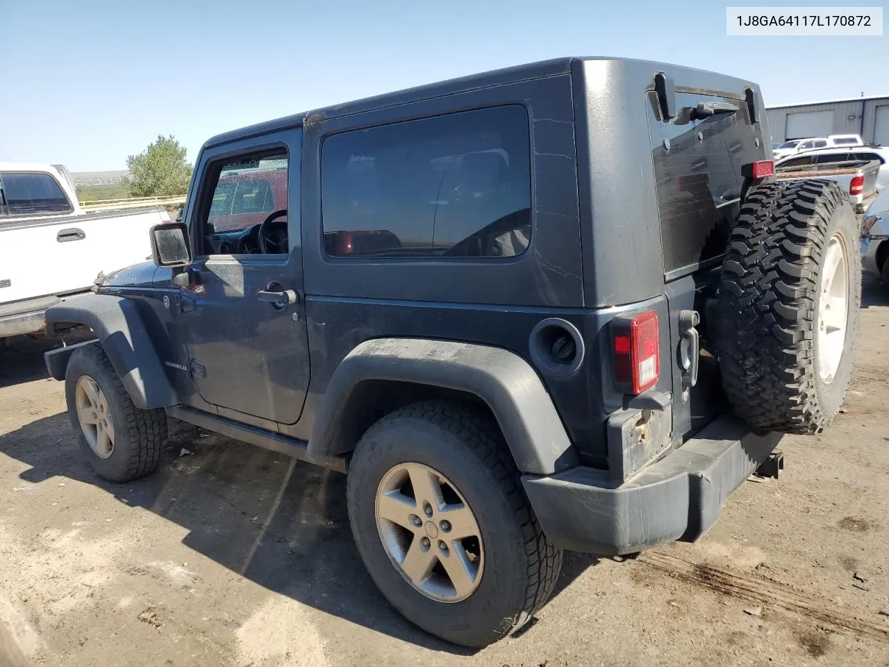 2007 Jeep Wrangler Rubicon VIN: 1J8GA64117L170872 Lot: 62230314