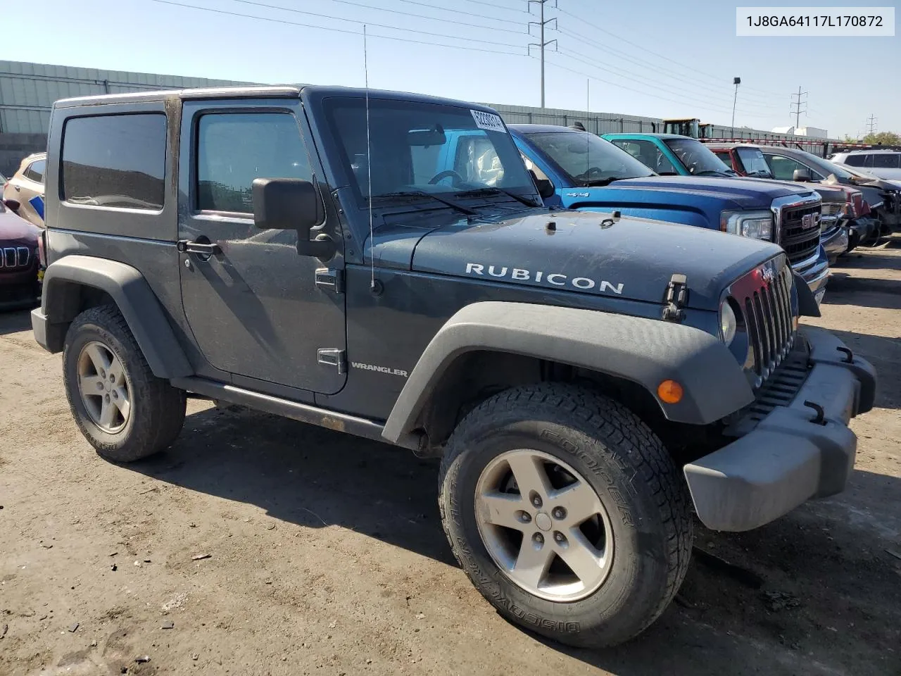 1J8GA64117L170872 2007 Jeep Wrangler Rubicon