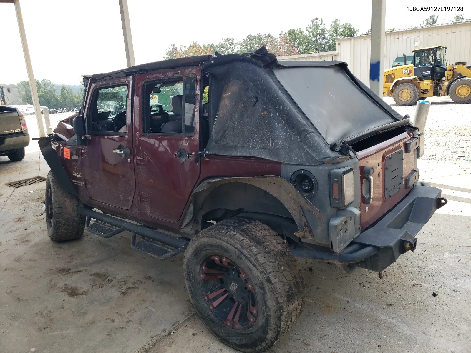 1J8GA59127L197128 2007 Jeep Wrangler Sahara