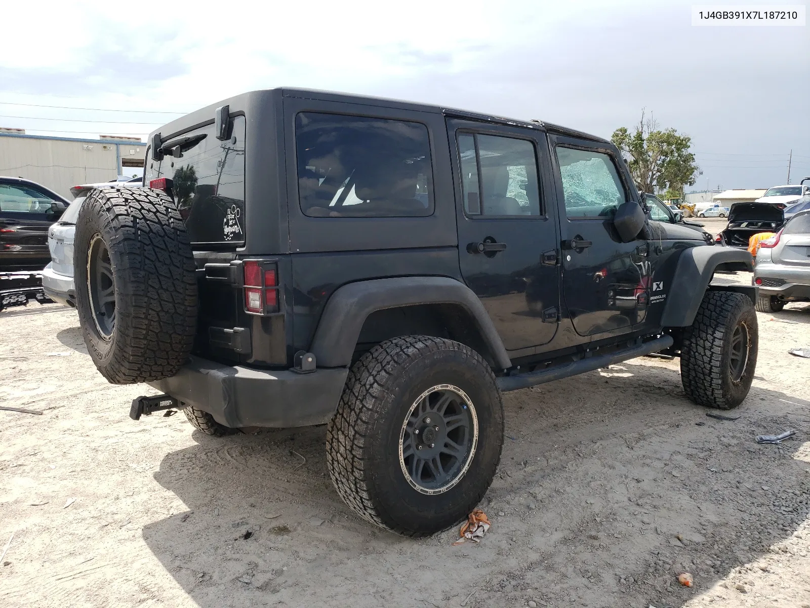 2007 Jeep Wrangler X VIN: 1J4GB391X7L187210 Lot: 65821284