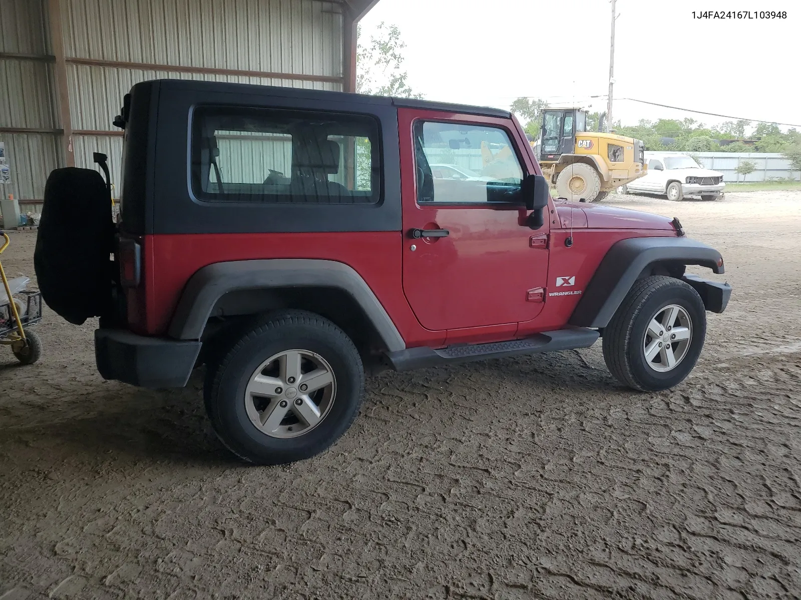 1J4FA24167L103948 2007 Jeep Wrangler X