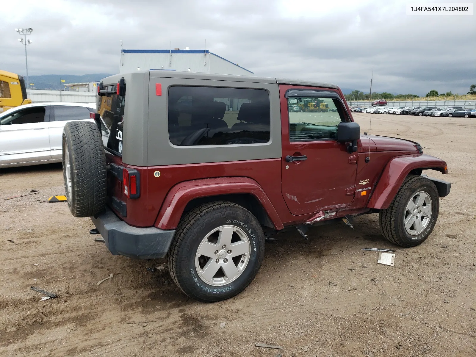 2007 Jeep Wrangler Sahara VIN: 1J4FA541X7L204802 Lot: 66594294