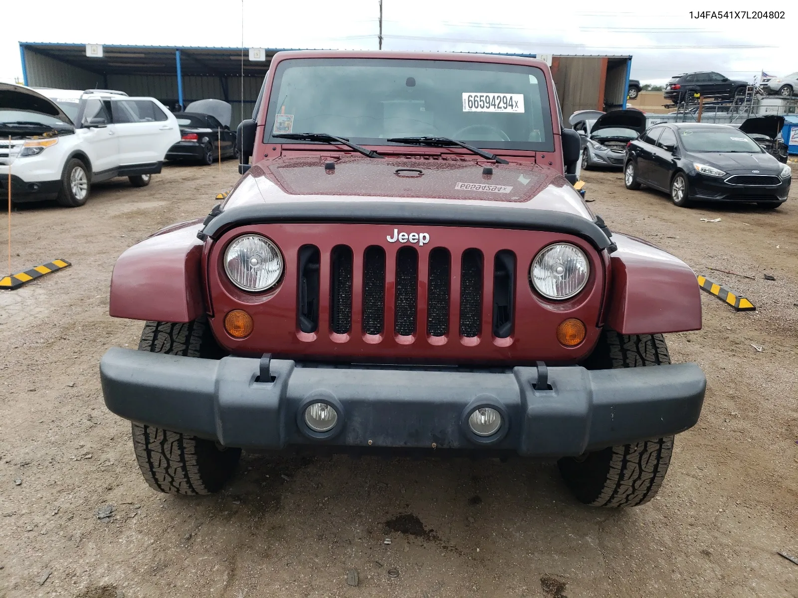 2007 Jeep Wrangler Sahara VIN: 1J4FA541X7L204802 Lot: 66594294