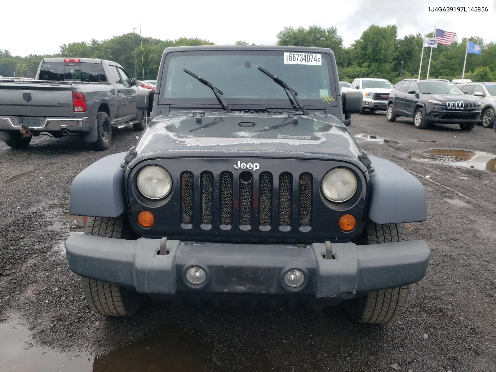 1J4GA39197L145856 2007 Jeep Wrangler X