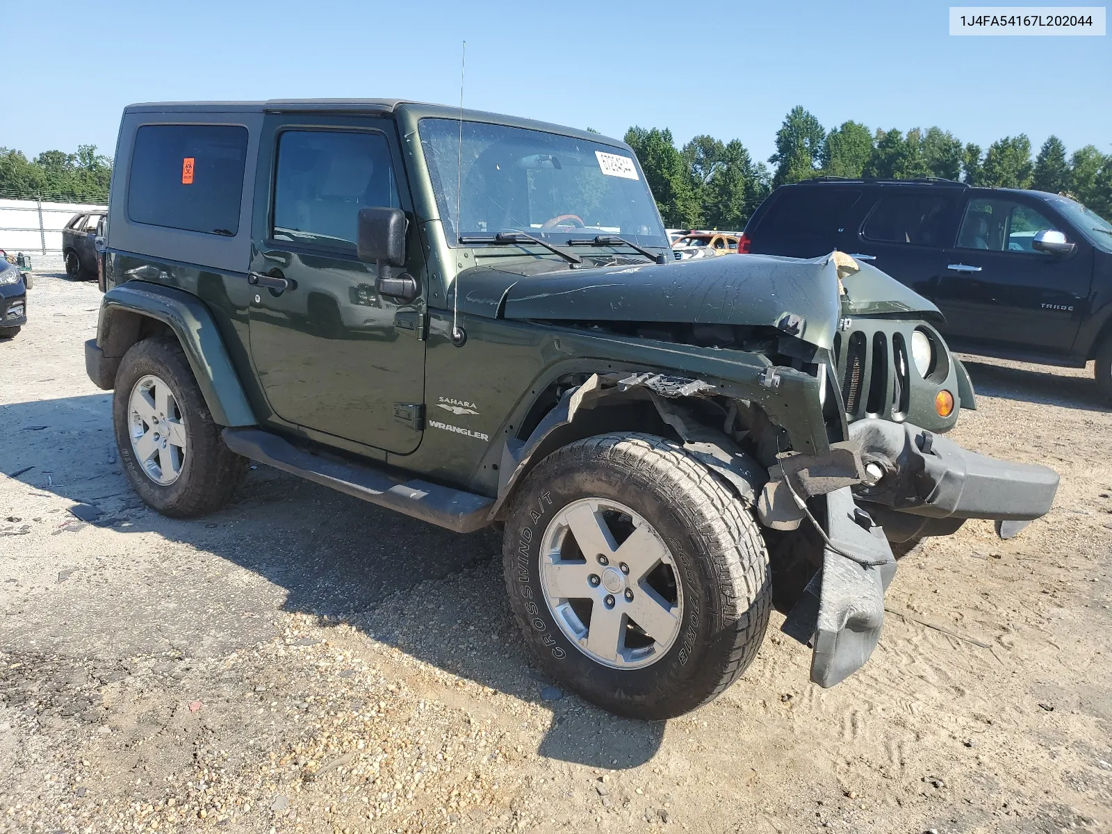 1J4FA54167L202044 2007 Jeep Wrangler Sahara