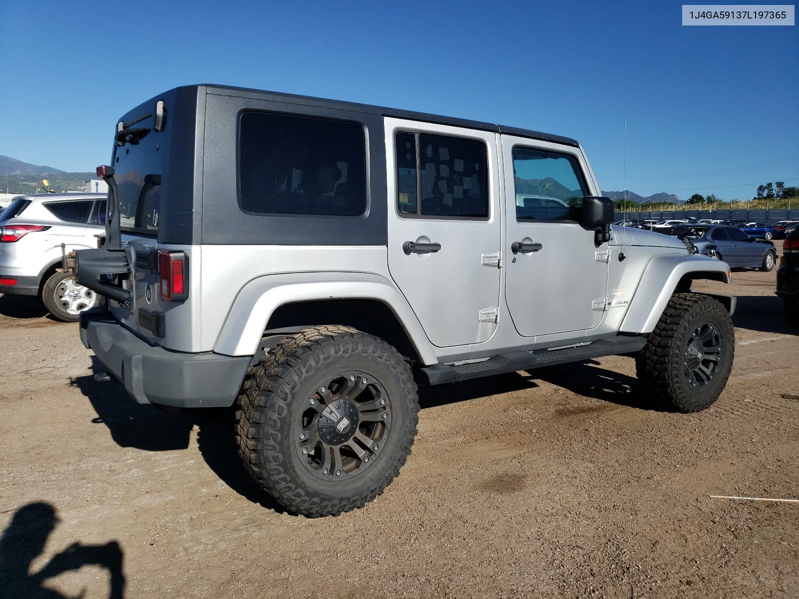 2007 Jeep Wrangler Sahara VIN: 1J4GA59137L197365 Lot: 67720644