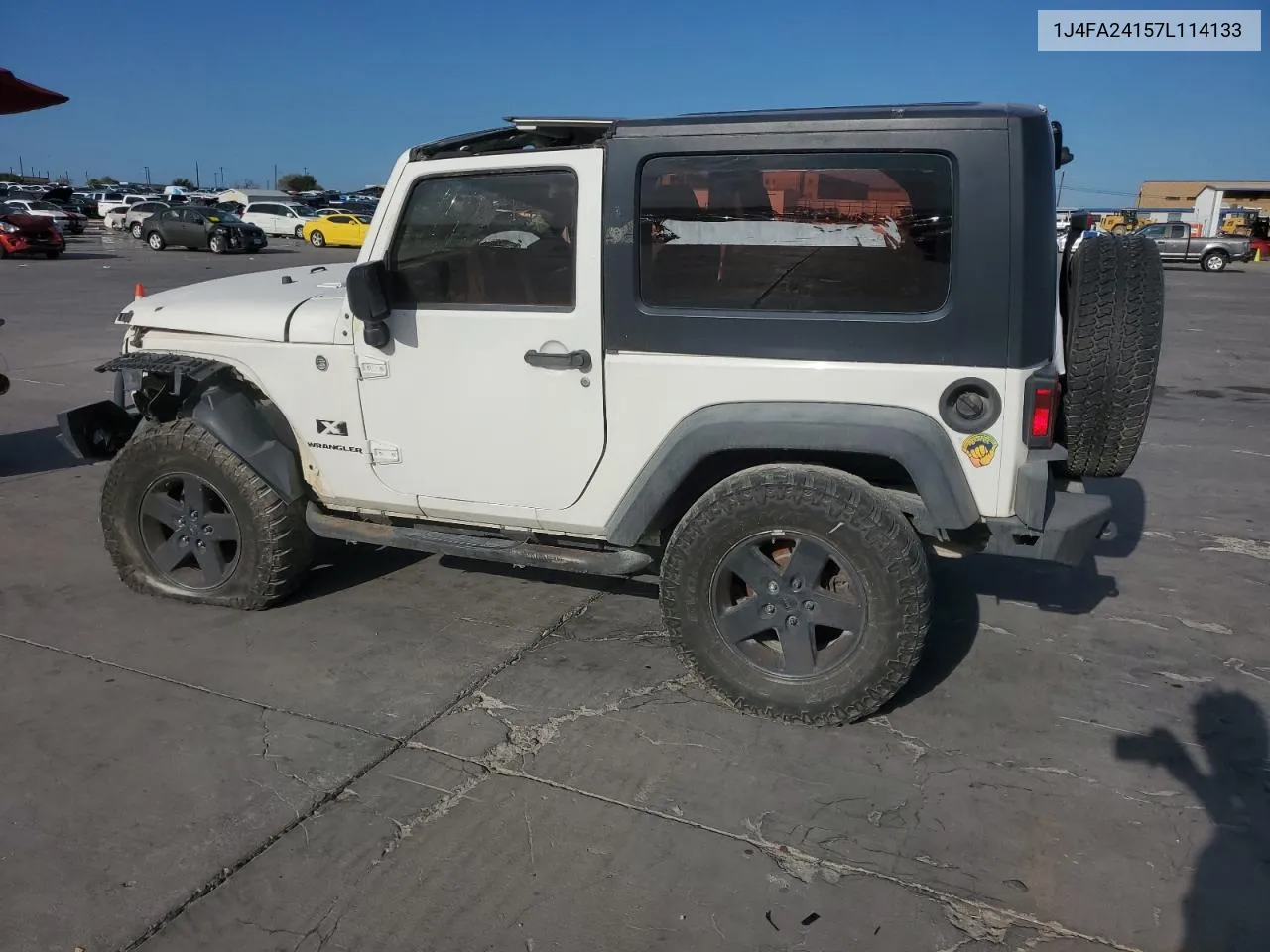 1J4FA24157L114133 2007 Jeep Wrangler X