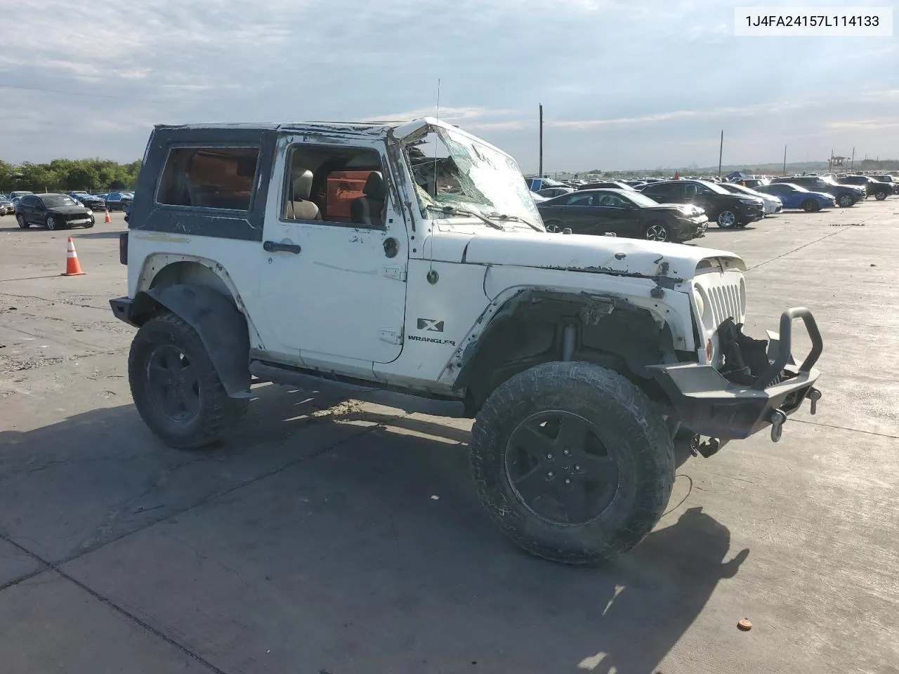 1J4FA24157L114133 2007 Jeep Wrangler X