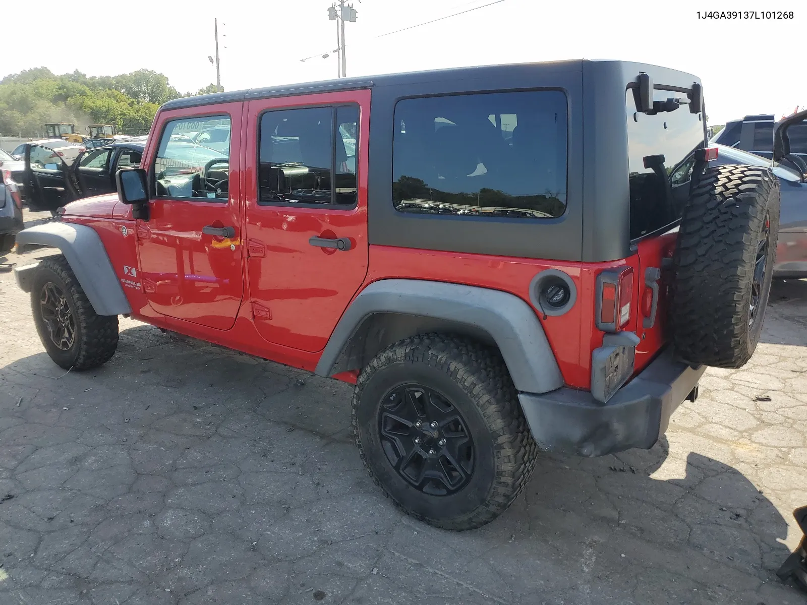 2007 Jeep Wrangler X VIN: 1J4GA39137L101268 Lot: 68518494