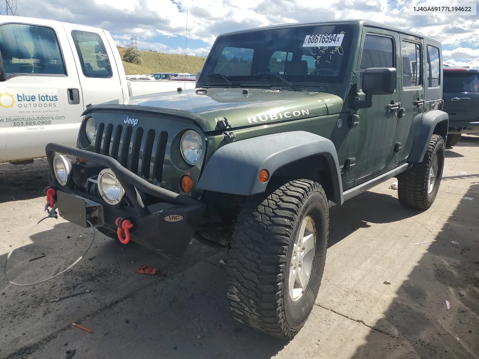 1J4GA69177L194622 2007 Jeep Wrangler Rubicon