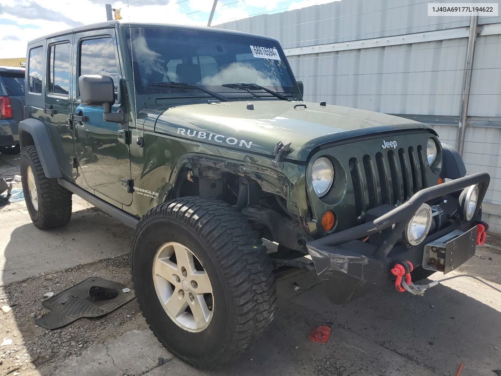 1J4GA69177L194622 2007 Jeep Wrangler Rubicon