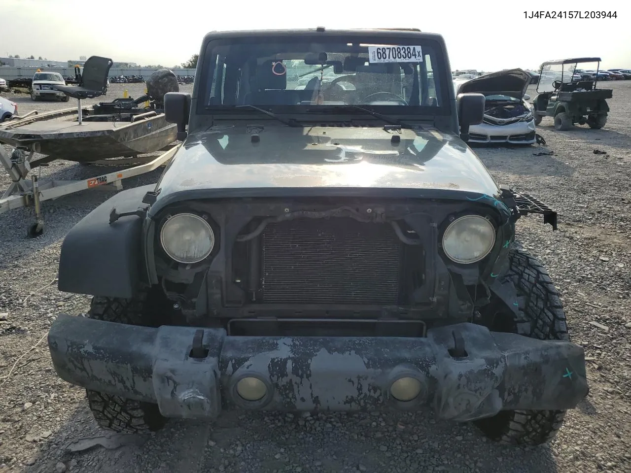 2007 Jeep Wrangler X VIN: 1J4FA24157L203944 Lot: 68708384