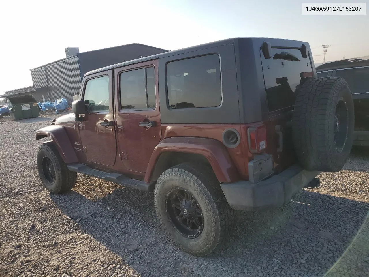 1J4GA59127L163207 2007 Jeep Wrangler Sahara