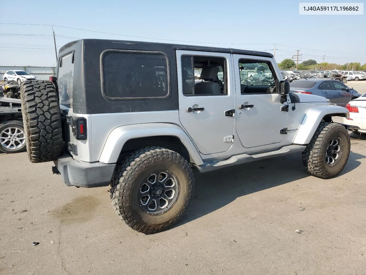 2007 Jeep Wrangler Sahara VIN: 1J4GA59117L196862 Lot: 69607954