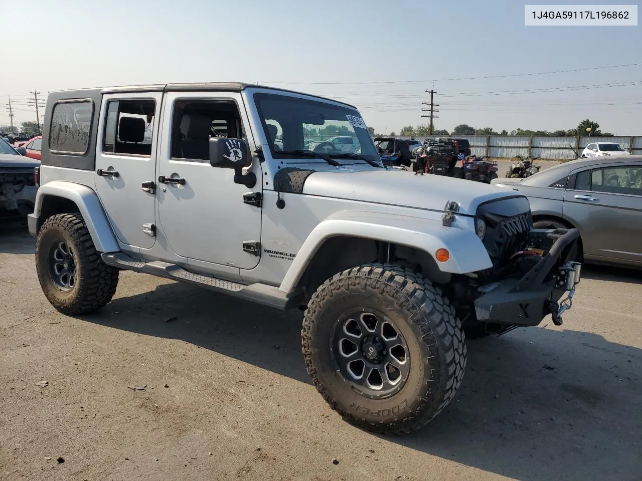 1J4GA59117L196862 2007 Jeep Wrangler Sahara