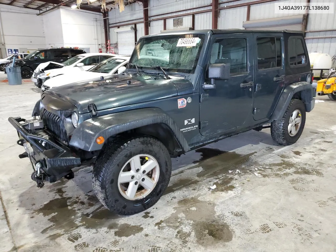 2007 Jeep Wrangler X VIN: 1J4GA39177L138680 Lot: 70496664