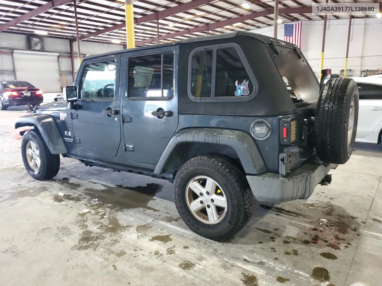 2007 Jeep Wrangler X VIN: 1J4GA39177L138680 Lot: 70496664