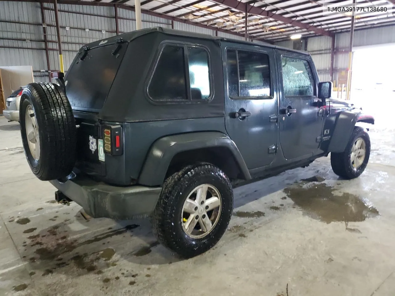 1J4GA39177L138680 2007 Jeep Wrangler X