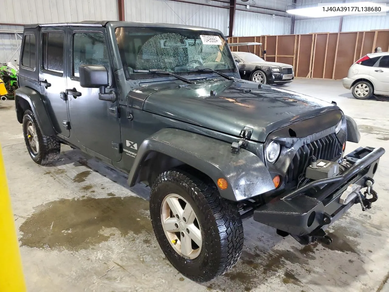 2007 Jeep Wrangler X VIN: 1J4GA39177L138680 Lot: 70496664