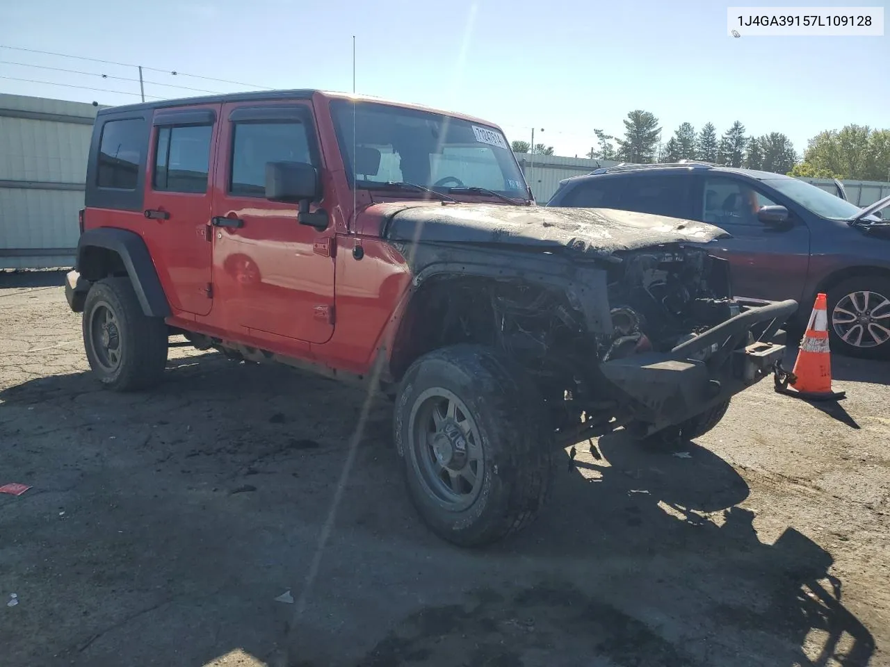 2007 Jeep Wrangler X VIN: 1J4GA39157L109128 Lot: 71247614