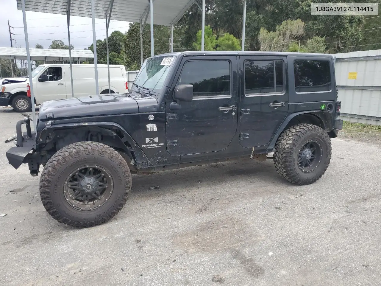 1J8GA39127L114415 2007 Jeep Wrangler X