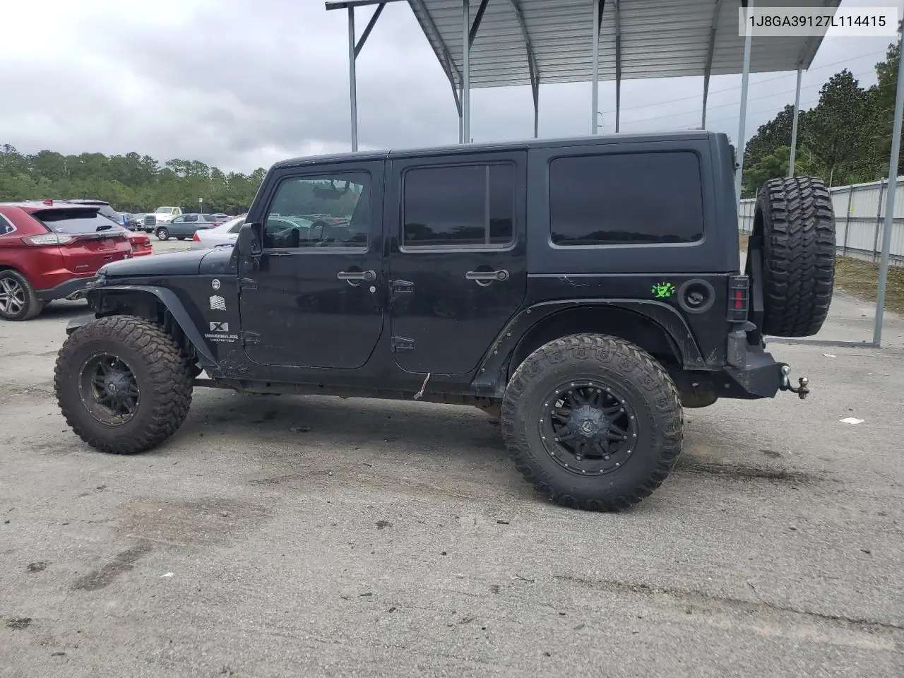 1J8GA39127L114415 2007 Jeep Wrangler X