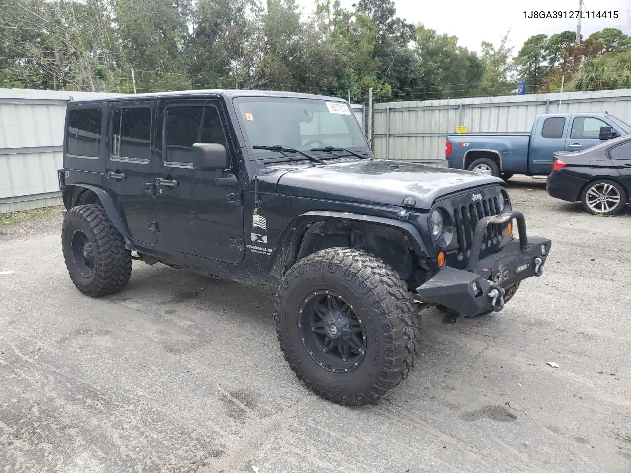 1J8GA39127L114415 2007 Jeep Wrangler X