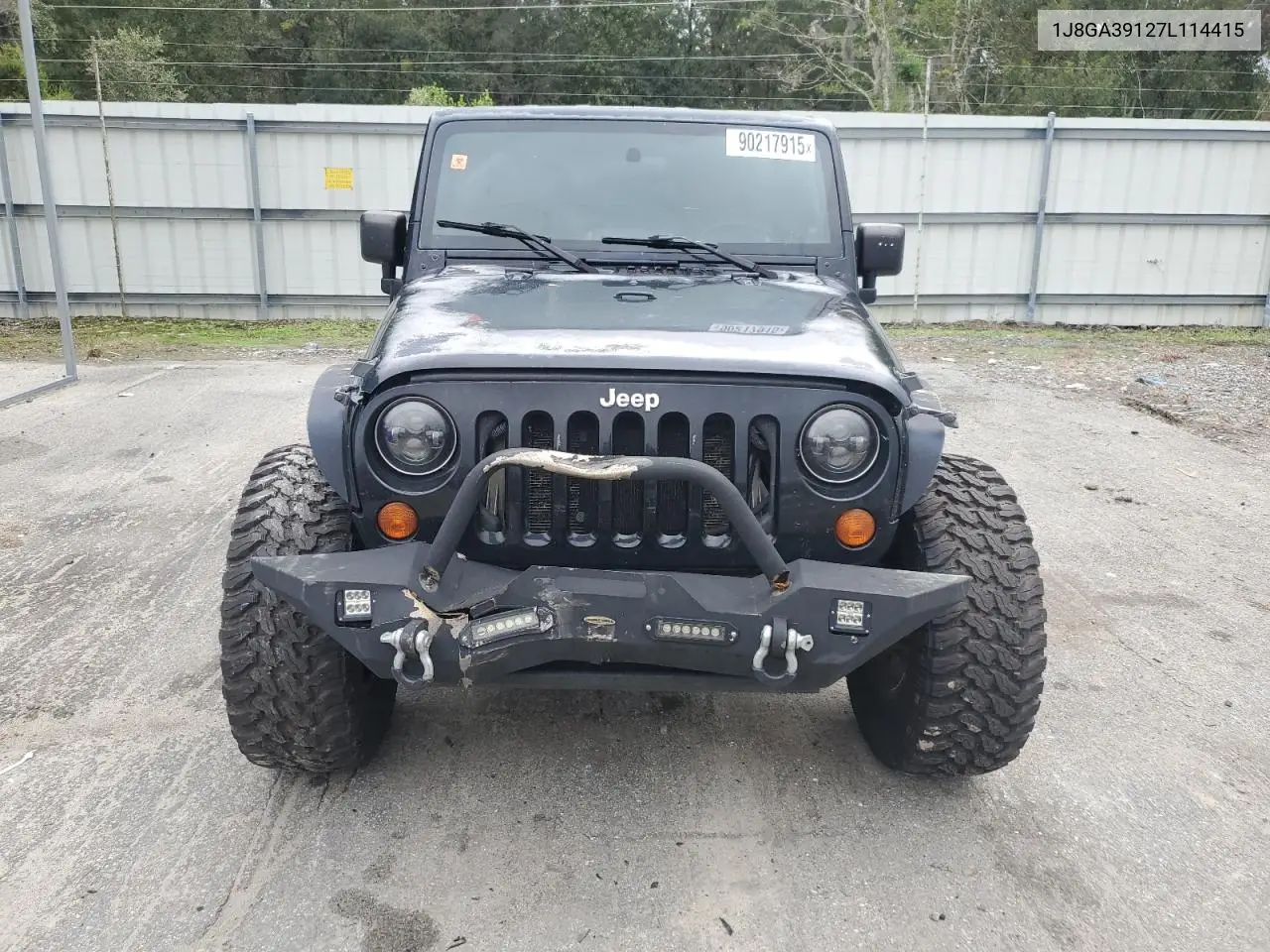 1J8GA39127L114415 2007 Jeep Wrangler X
